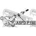 ASFD-F150 FEBEST Шарнир, продольный вал