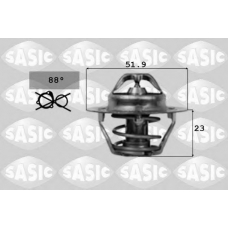 9000168 SASIC Термостат, охлаждающая жидкость