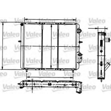 730183 VALEO Радиатор, охлаждение двигателя