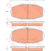 GDB7564 TRW Комплект тормозных колодок, дисковый тормоз