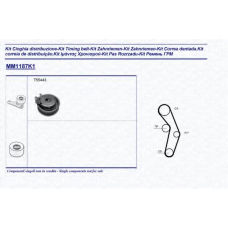 341311871101 MAGNETI MARELLI Комплект ремня грм