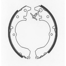 BS936 QUINTON HAZELL Комплект тормозных колодок