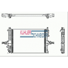 3300011 KUHLER SCHNEIDER Радиатор, охлаждение двигател