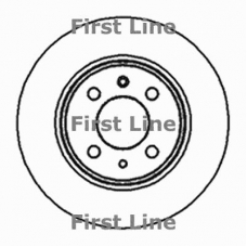 FBD031 FIRST LINE Тормозной диск