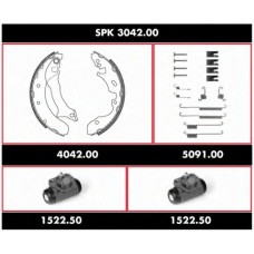SPK 3042.00 WOKING Комплект тормозов, барабанный тормозной механизм