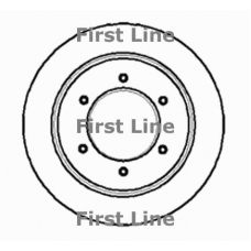 FBD1055 FIRST LINE Тормозной диск