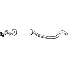 282-135 BOSAL Средний глушитель выхлопных газов