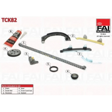 TCK82 FAI AutoParts Комплект цели привода распредвала