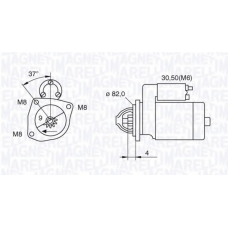 063521093000 MAGNETI MARELLI Стартер