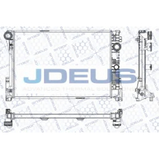 RA0170820 JDEUS Радиатор, охлаждение двигателя