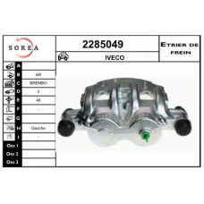 2285049 EAI Тормозной суппорт