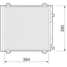 350203218000 MAGNETI MARELLI Конденсатор, кондиционер