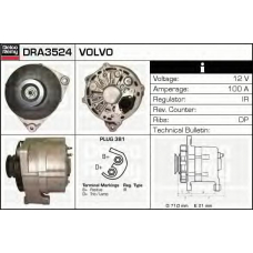 DRA3524 DELCO REMY Генератор