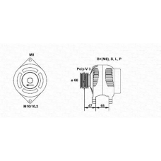 944356935010 MAGNETI MARELLI Генератор