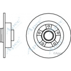 DSK2821 APEC Тормозной диск