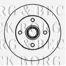 BBD5895S BORG & BECK Тормозной диск