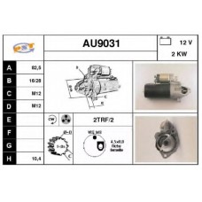 AU9031 SNRA Стартер