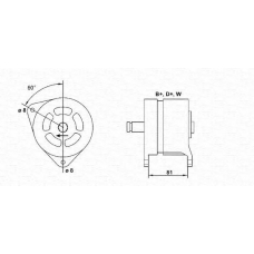 063324322010 MAGNETI MARELLI Генератор