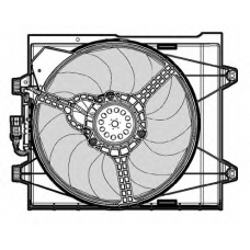 1209570 CTR Вентилятор, охлаждение двигателя