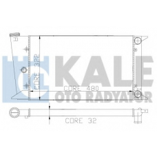 117900 KALE OTO RADYATOR Радиатор, охлаждение двигателя