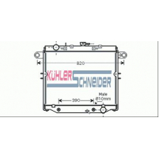 3201261 KUHLER SCHNEIDER Радиатор, охлаждение двигател