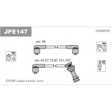 JPE147 JANMOR Комплект проводов зажигания