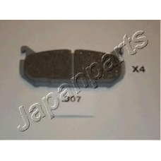 PP-307AF JAPANPARTS Комплект тормозных колодок, дисковый тормоз