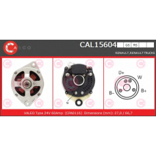 CAL15604GS CASCO Генератор