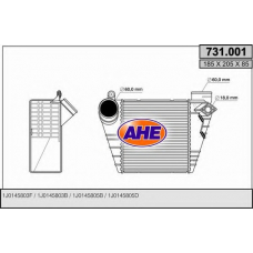 731.001 AHE Интеркулер