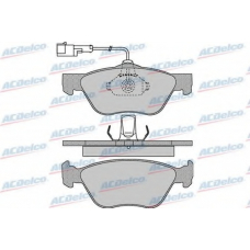 AC0581098D AC Delco Комплект тормозных колодок, дисковый тормоз