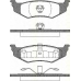 8110 10521 TRISCAN Комплект тормозных колодок, дисковый тормоз
