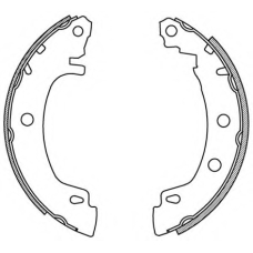 BSA2157.00 OPEN PARTS Комплект тормозных колодок