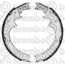 S 56 511 BREMBO Комплект тормозных колодок