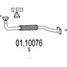 01.10076 MTS Труба выхлопного газа