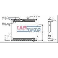 0403101 KUHLER SCHNEIDER Радиатор, охлаждение двигател