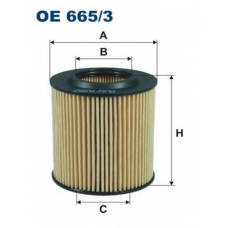 OE665/3 FILTRON Масляный фильтр