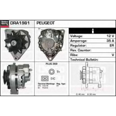 DRA1981 DELCO REMY Генератор