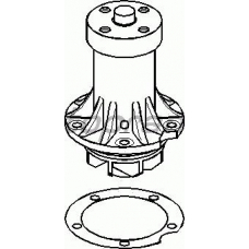 400 402 TOPRAN Водяной насос