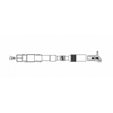 197E25 BREMI Провод зажигания