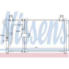 94649 NISSENS Конденсатор, кондиционер