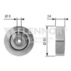 FS99410 FLENNOR Паразитный / ведущий ролик, поликлиновой ремень