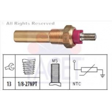 7.3181 FACET Датчик, температура охлаждающей жидкости; Датчик, 
