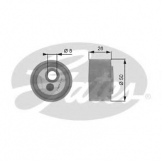 T36067 GATES Натяжной ролик, поликлиновой  ремень