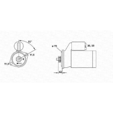 943241005010 MAGNETI MARELLI Стартер
