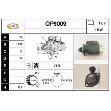 OP9009 SNRA Стартер