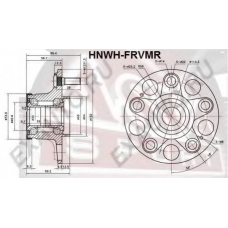 HNWH-FRVMR ASVA Ступица колеса