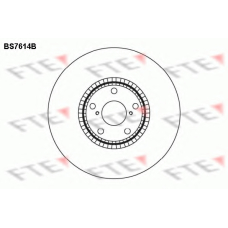 BS7614B FTE Тормозной диск