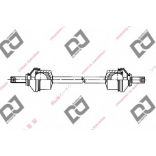 DL1154 DJ PARTS Тяга / стойка, стабилизатор