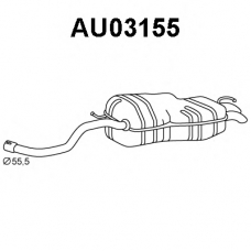 AU03155 VENEPORTE Глушитель выхлопных газов конечный