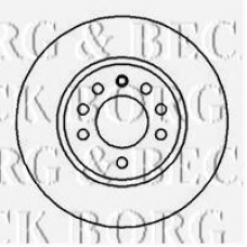 BBD4074 BORG & BECK Тормозной диск